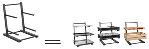 stojak na tace i palety Portland; 48.9x57.5x43.6 cm (SxWxG); antracyt