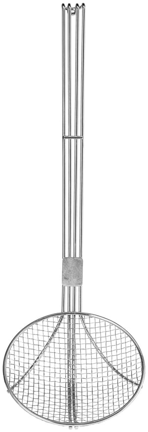 łyżka cedzakowa Cilantro II; 16x36 cm (ØxD); srebro