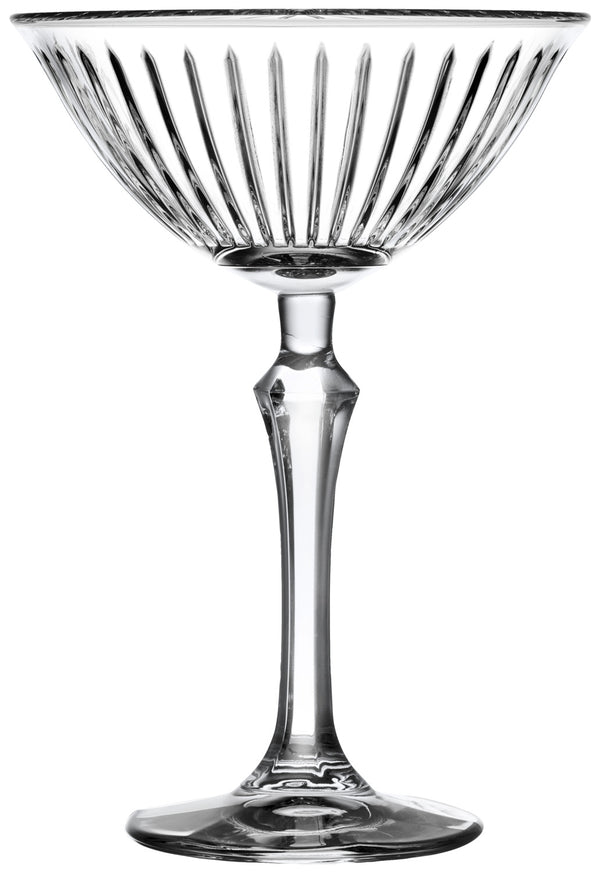 Martiniglas Joy mit Rillen; 220 ml