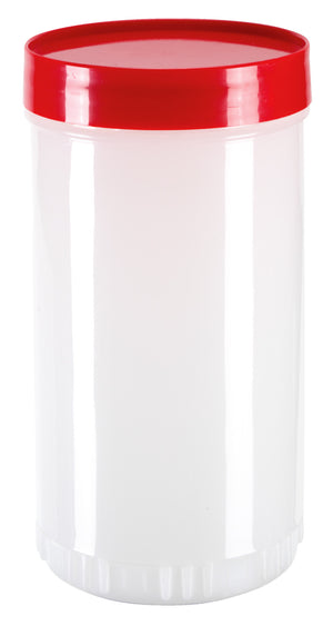 butelka do dozowania Party; 850ml, 9x33 cm (ØxW); biały/czerwony; 2 sztuka / opakowanie