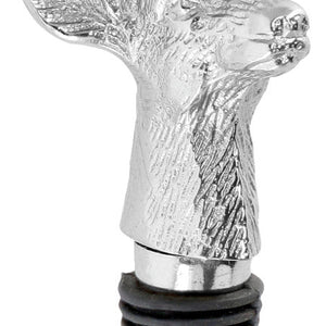 Weinflaschenverschluss Lauris; 5.75x14.75 cm (SxW); srebro; 2 sztuka / opakowanie