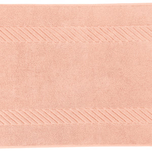 mata łazienkowa Valencia gładka; 50x90 cm (SxD); morela