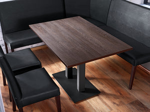 element narożny Elegance; 63x63x95.5 cm (SxGxW); siedzisko czarny
