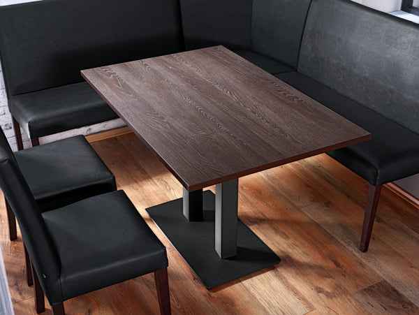 element narożny Elegance; 63x63x95.5 cm (SxGxW); siedzisko czarny