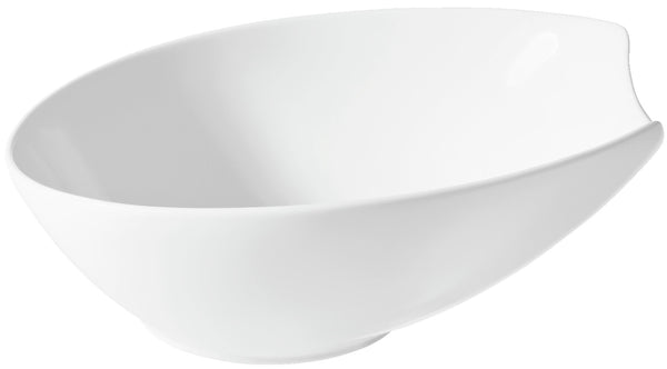 miska Contrast owalna; 1300ml, 24x20.5x10 cm (DxSxW); biały; owalny; 2 sztuka / opakowanie