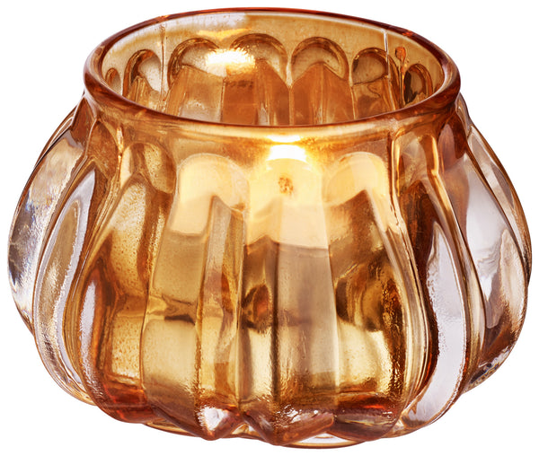 świeczka tealight Antara; 7.5x4.8 cm (ØxW); jasny brązowy; 6 sztuka / opakowanie