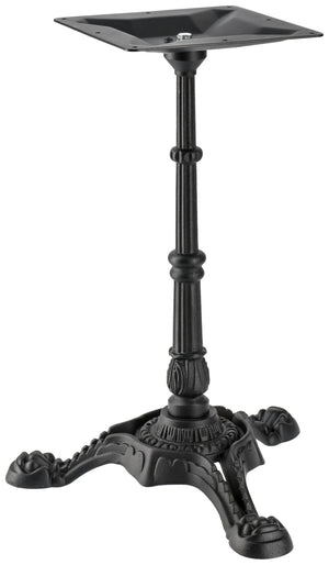 Tischsäule Vintage; 51x51x72 cm (SxDxW); czarny