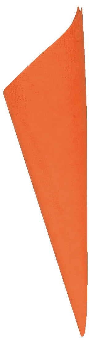 serwetka 24x24 cm; 24x24 cm (SxD); pomarańczowy; 250 sztuka / opakowanie