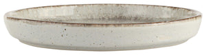 talerz płaski Iris z wysokim rantem; 27.5x2.4 cm (ØxW); szary/brązowy; okrągły; 6 sztuka / opakowanie