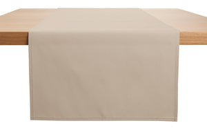 bieżnik Konstanz; 40x130 cm (SxD); taupe; prostokątny