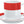 spodek do kubka / filiżanki do kawy Multi-Color; 15.3x2.1 cm (ØxW); biały/czerwony; okrągły; 6 sztuka / opakowanie