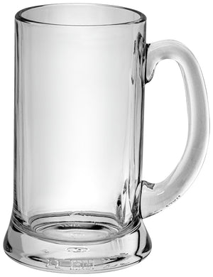 kufel do piwa Icon; 315ml, 6.8x13 cm (ØxW); transparentny; 0.25 l Füllstrich, 6 sztuka / opakowanie