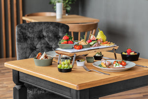 miska Imagna; 390ml, 12.8x4.7 cm (ØxW); czarny; okrągły; 6 sztuka / opakowanie