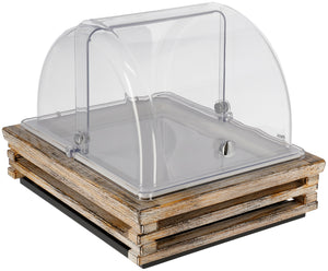 płyta prezentacyjna Melamin GN 1/2; Größe GN 1/2, 32.5x26.5x3 cm (DxSxG); biały