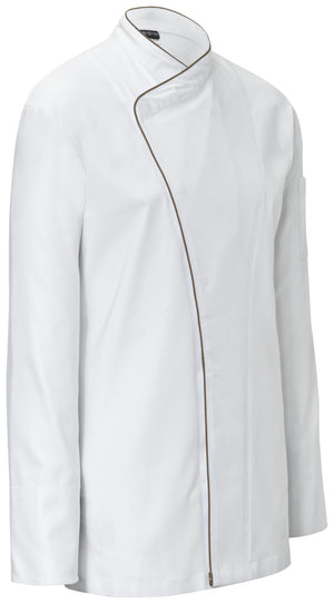bluza kucharska męska Delight; Kleidergröße 66; biały/taupe