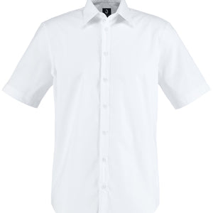 Hemd Kurzarm Porter Regular Fit; Kleidergröße 37/38; biały
