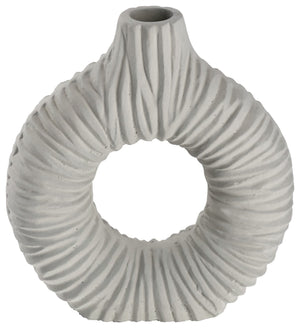 Vase Aada; 20.5x20.5 cm (ØxW); biały