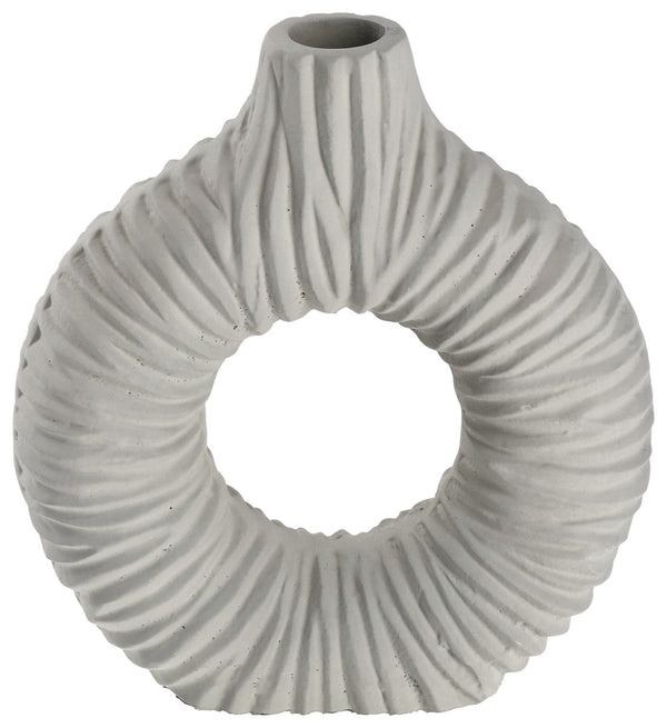Vase Aada; 20.5x20.5 cm (ØxW); biały
