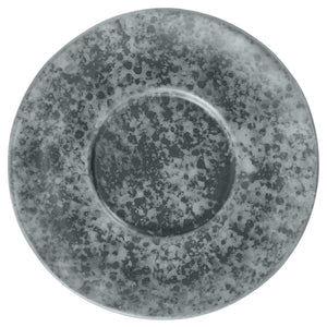 spodek do espresso Arona; 11x1.3 cm (ØxW); antracyt; okrągły; 6 sztuka / opakowanie
