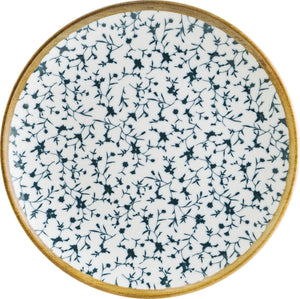 talerz płaski Calif; 19 cm (Ø); biały/niebieski/zielony; okrągły; 12 sztuka / opakowanie