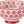 miska Gretje; 200ml, 10.2x5.1 cm (ØxW); czerwony; okrągły; 6 sztuka / opakowanie