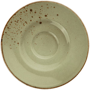 spodek do filiżanki do kawy Palana; 16.5 cm (Ø); limonka; okrągły; 6 sztuka / opakowanie