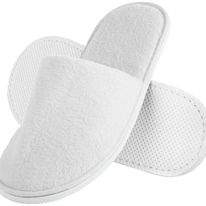 klapki z frotte Lance zamknięte; Schuhgröße uniwersalny; biały; 50 para(y) / opakowanie