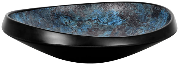 Servierschale Tusa rund; 900ml, 23x5.8 cm (ØxW); czarny/ciemny niebieski; okrągły; 6 sztuka / opakowanie