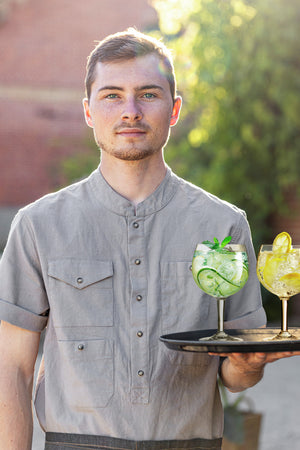 taca Fibra; 35.5x2.3 cm (ØxW); czarny; okrągły