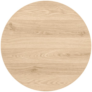Indoor-Tischplatte Marvello rund; 80x2.5 cm (ØxW); dąb; okrągły