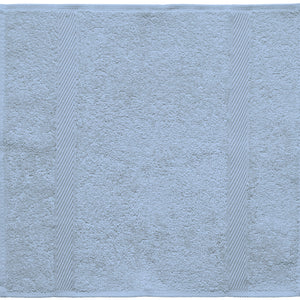 mały ręcznik Valencia gładki; 30x30 cm (SxD); niebieski; 5 sztuka / opakowanie