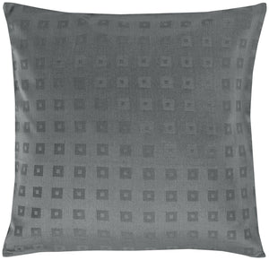 poszewka na poduszkę Cube zamek błyskawiczny; 80x80 cm (DxS); łupkowy szary