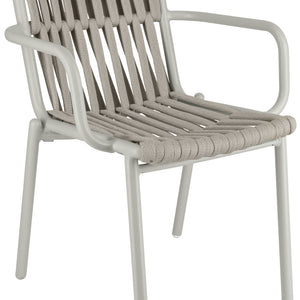 Outdoor-Stuhl Lumaro; 45x47x81 cm (SxGxW); siedzisko taupe