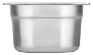 pojemnik GN Basic 45170; Größe GN 1/9, 1000ml, 17.6x10.8x10 cm (DxSxG); srebro