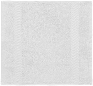 mały ręcznik Bermuda; 30x30 cm (SxD); biały; 5 sztuka / opakowanie