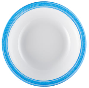 talerz do zupy Bistro; 600ml, 20.5 cm (Ø); niebieski; okrągły; 5 sztuka / opakowanie