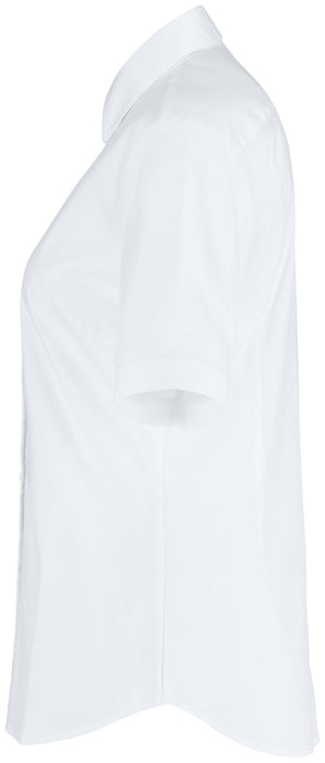 Bluse Kurzarm Porter Regular Fit; Kleidergröße 36; biały