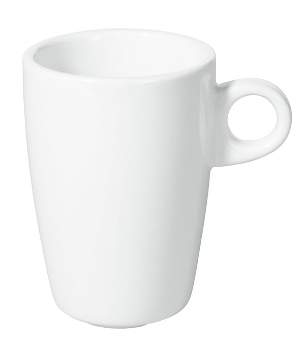 filiżanka do espresso Bistro; 100ml, 6x8.2 cm (ØxW); biały; okrągły; 6 sztuka / opakowanie