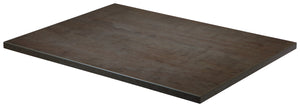 blat Maliana prostokątny; 80x60 cm (DxS); metal antyk; prostokątny