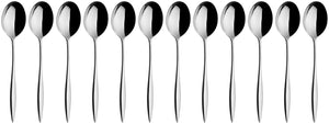 łyżka do przystawki/deseru Sydney; 18.7 cm (D); srebro, Griff srebro; 12 sztuka / opakowanie