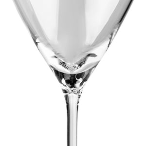 kieliszek do wina białego Amilia ze znacznikiem pojemności; 340ml, 5.4x22.5 cm (ØxW); transparentny; 0.1 l Füllstrich, 6 sztuka / opakowanie