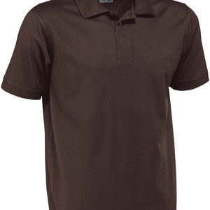 koszulka polo męska Fly krótki rękaw; Kleidergröße 2XL; brązowy