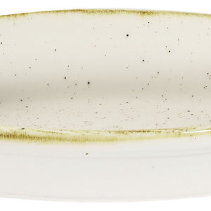 Pfanne Stonecast Barley White oval; 255ml, 20.5x11.3 cm (DxS); biały/brązowy; owalny; 6 sztuka / opakowanie