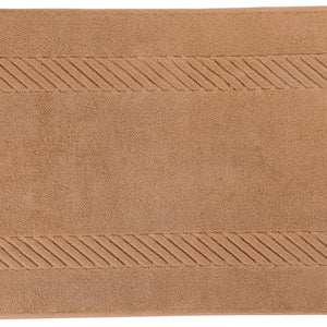mata łazienkowa Valencia gładka; 50x90 cm (SxD); tytoń