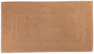 mata łazienkowa Valencia gładka; 50x90 cm (SxD); tytoń