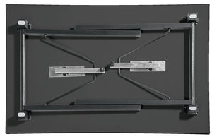 stół bankietowy prostokątny; 120x80x74 cm (DxSxW); Platte buk naturalny, stelaż szary; prostokątny