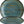 miseczka Madera Mint; 50ml, 9x2 cm (ØxW); turkusowy/brązowy/czarny; okrągły; 24 sztuka / opakowanie