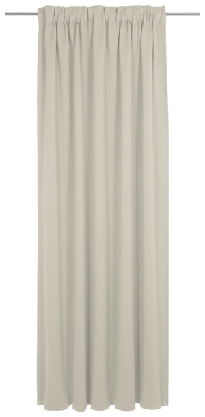 Verdunklungsvorhang Granat Multiband; 142x175 cm (SxW); biel kremowa