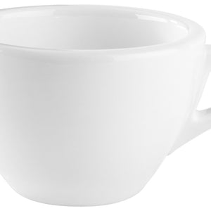 filiżanka do kawy Nissa; 300ml, 10.5x7 cm (ØxW); biały; okrągły; 6 sztuka / opakowanie