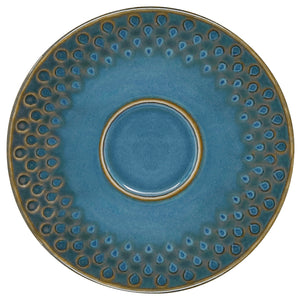 spodek do filiżanki do espresso Aranda; 12x1.5 cm (ØxW); niebieski; 4 sztuka / opakowanie